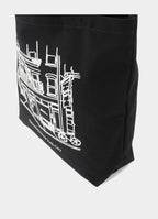 Cafe Sketch Canvas Tote [BBX64560]