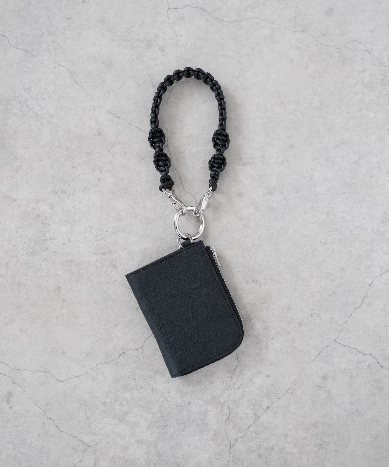 Dyneema Leather COMPACT ZIP WALLET / #3038