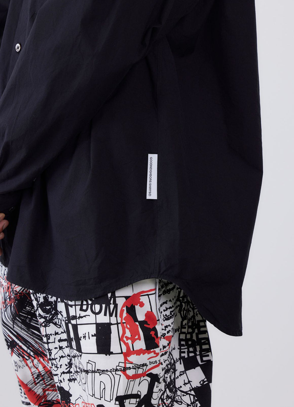NOEL REGULAR COLLAR WIDE SHIRT [BCS-012]<SALE>