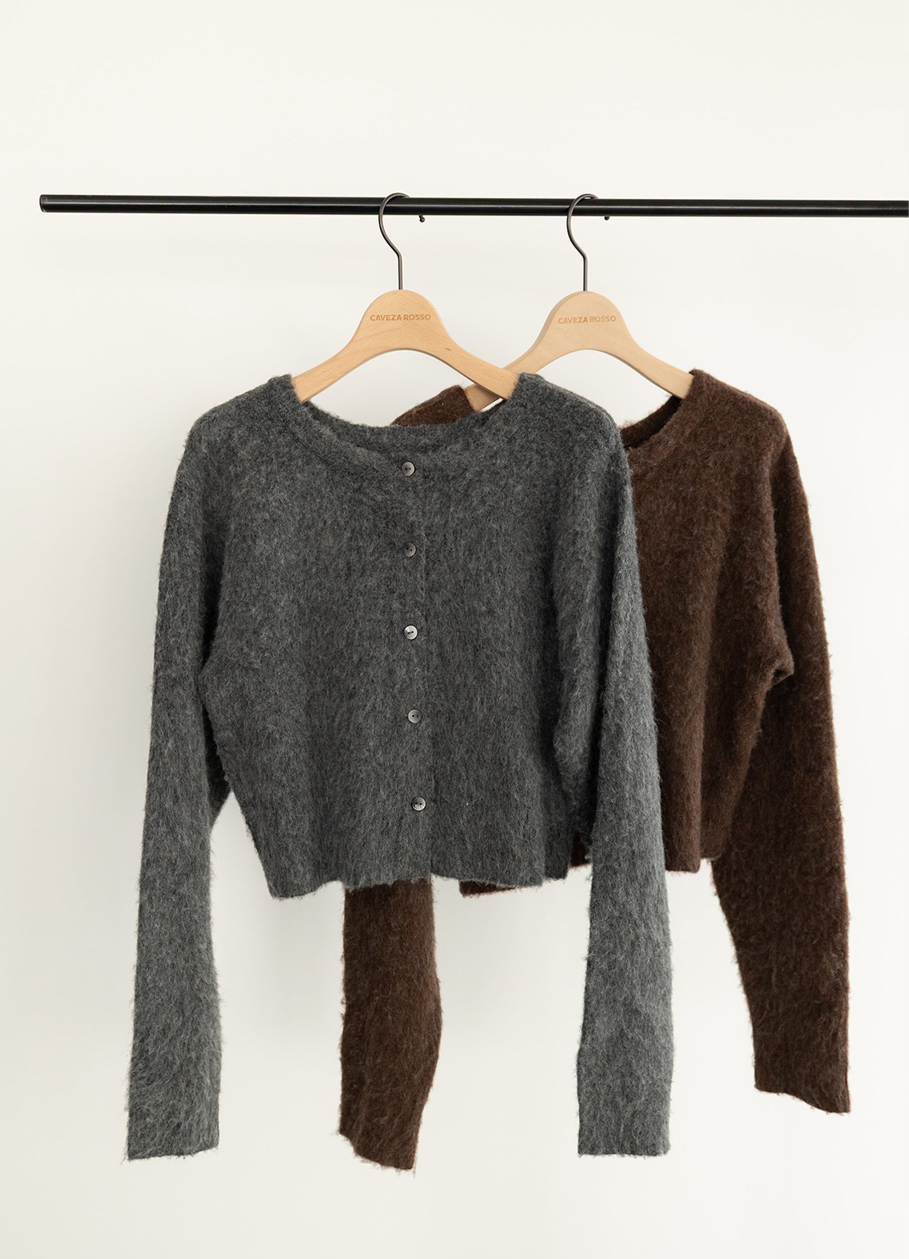 WOMEN) CAVEZA ROSSO(カベサロッソ) / 2wayソフトニットカーディガン