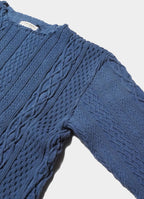 [50%OFF]CABLE LONG SLEEVE [ILL241-13P]