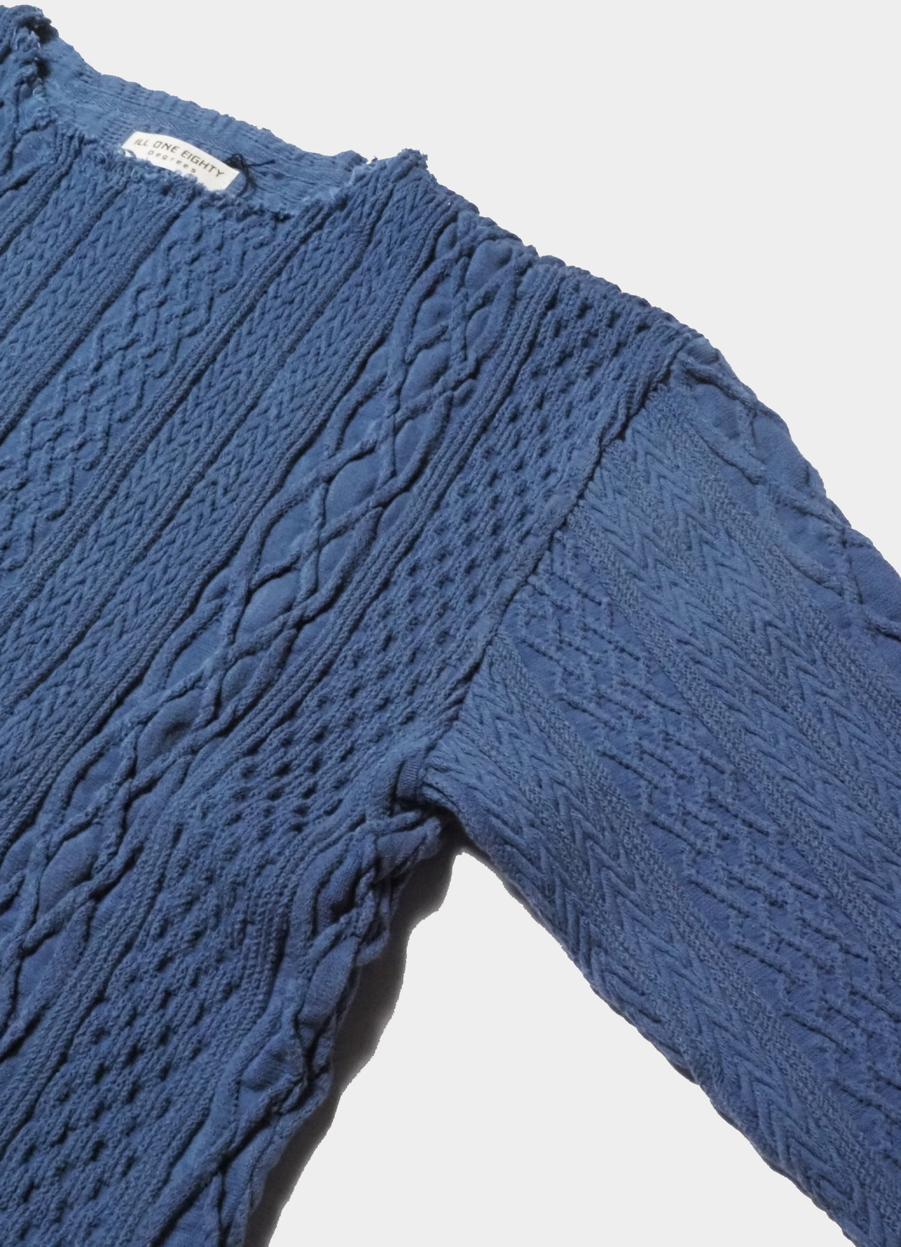 [50%OFF]CABLE LONG SLEEVE [ILL241-13P]