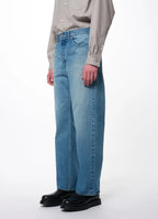 CYLINDER FIT JEANS -Organic Cotton 13.5oz Selvedge Denim-[M26C07PT11C]