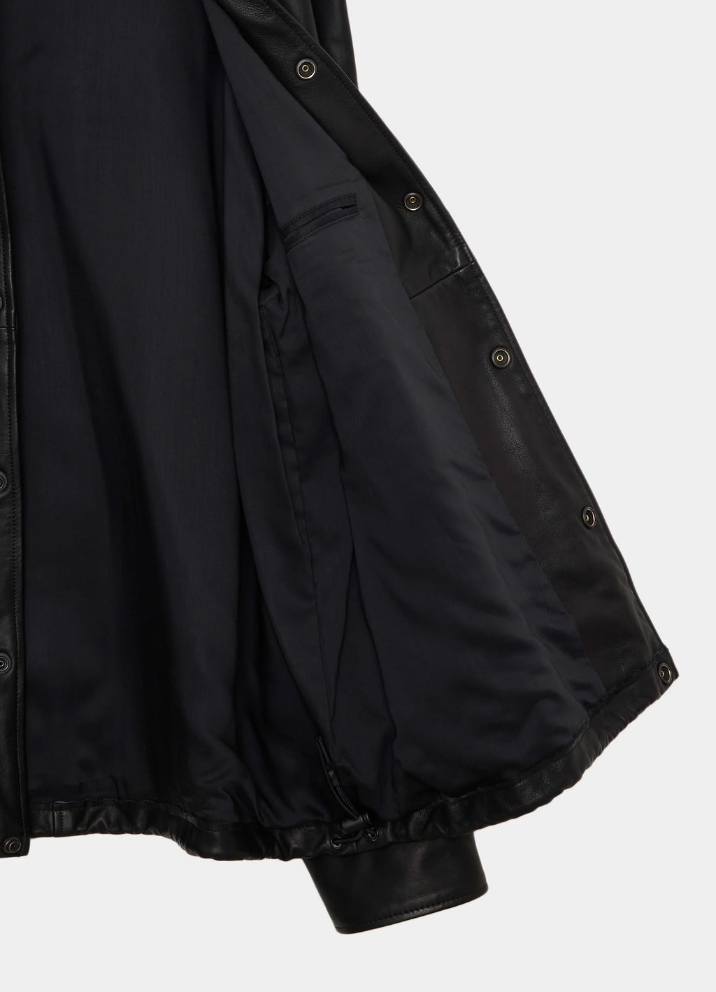 LEATHER COACH JACKET -SHEEP LEATHER- M26A02BL01C
