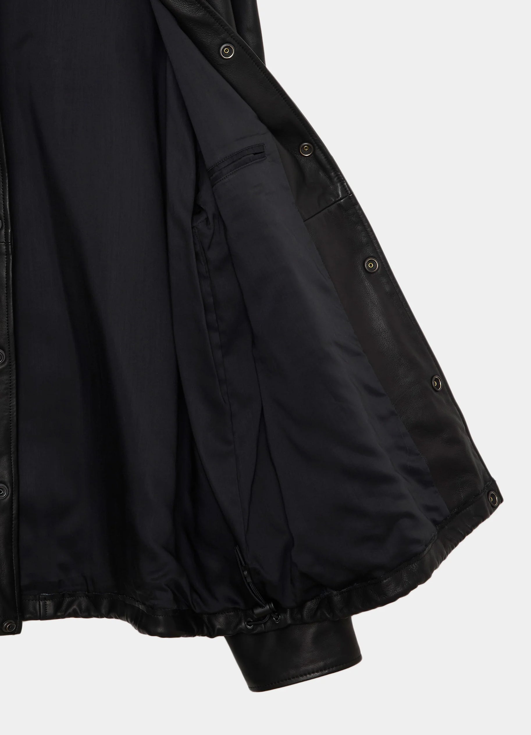 LEATHER COACH JACKET -SHEEP LEATHER- M26A02BL01C