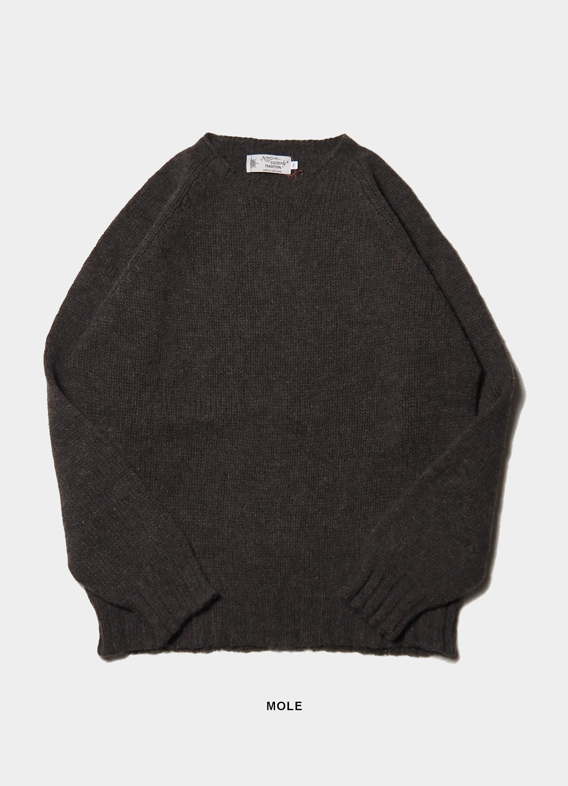 [30%OFF]NOR’EASTERLY(ノアイースターリー) / 2PLY RAGLAN CREW (MEN) [#21-001W]-Lism Select