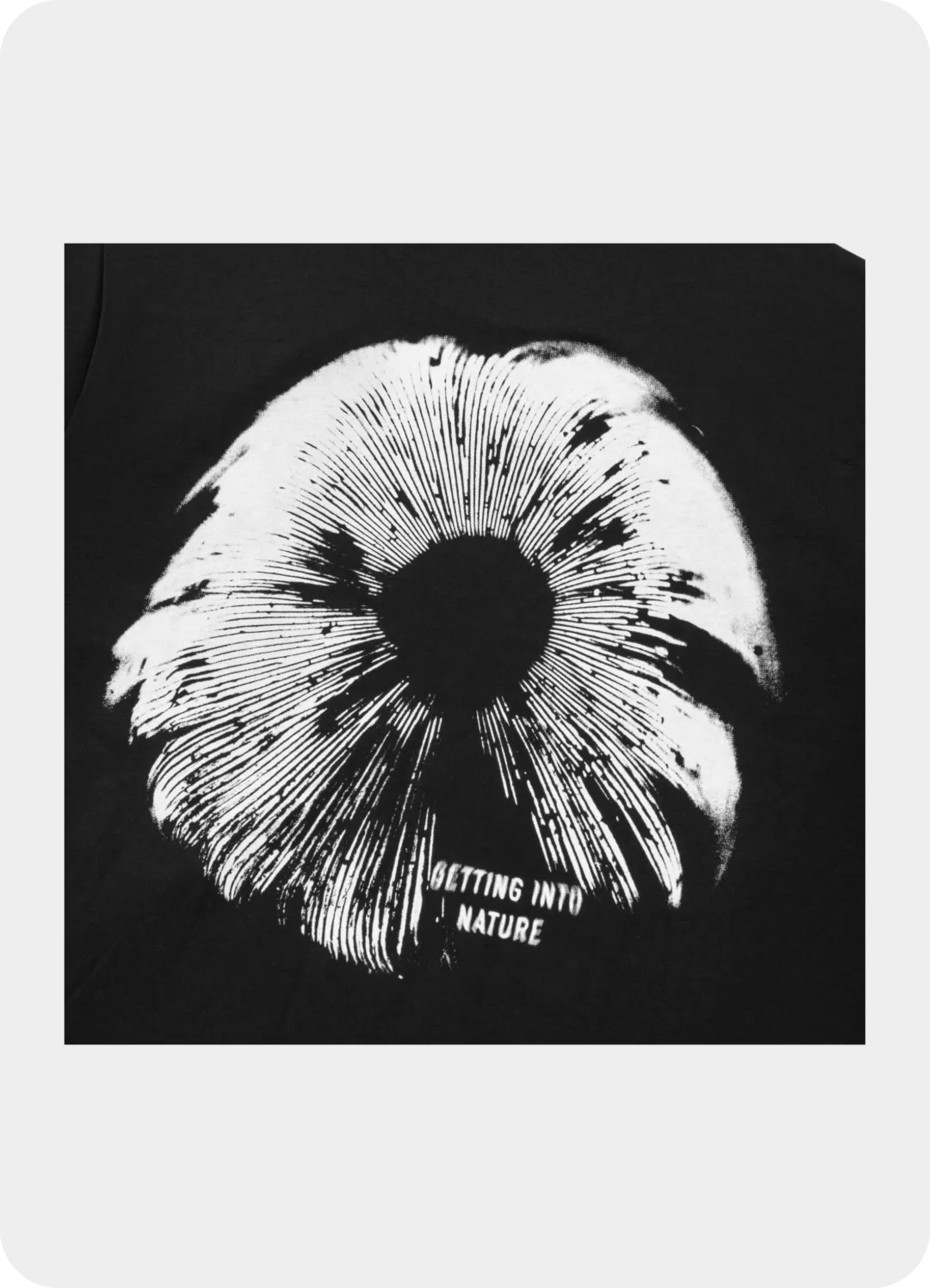 Rill Spore Print Short Sleeve T-shirt [40137]<SALE>