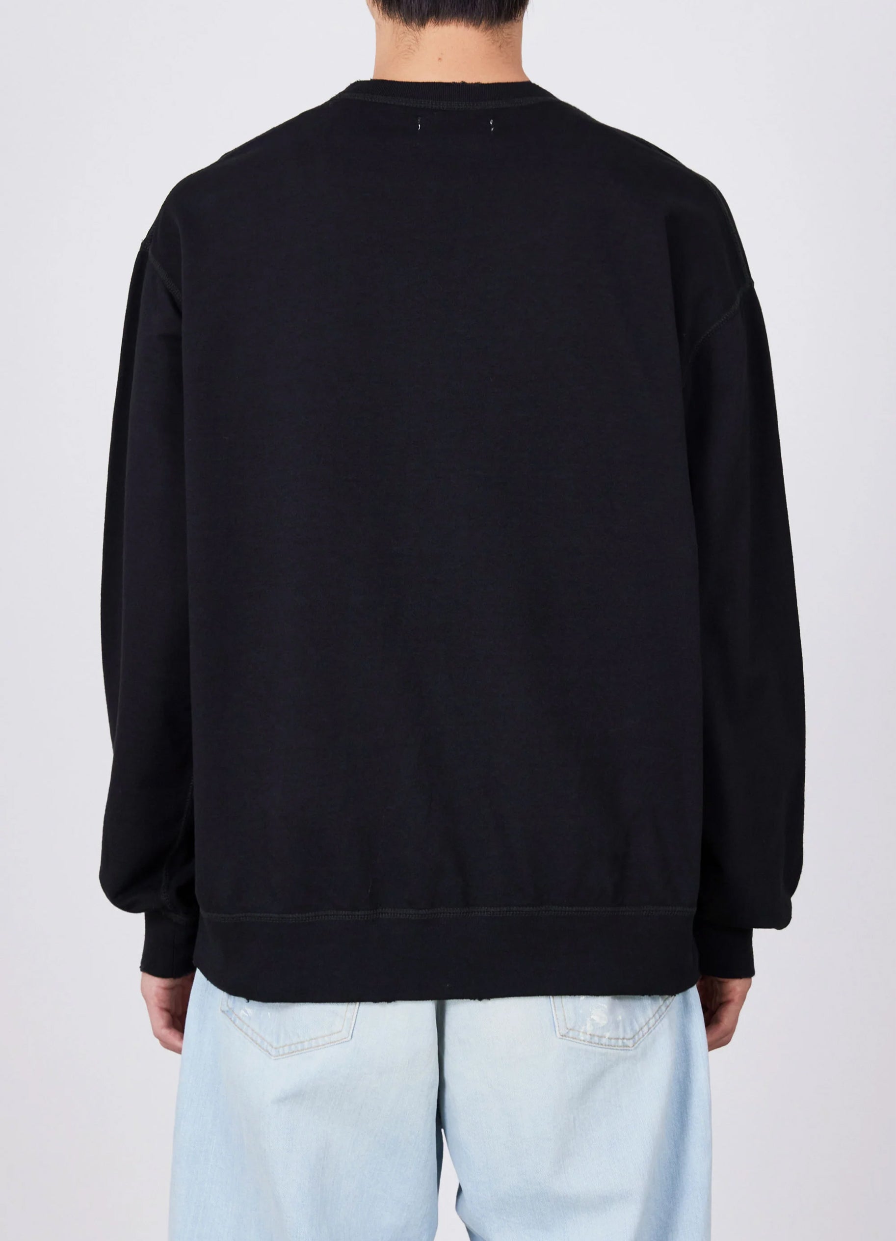 " Last 1 "CREW NECK -オーガニックコットンインレイ-