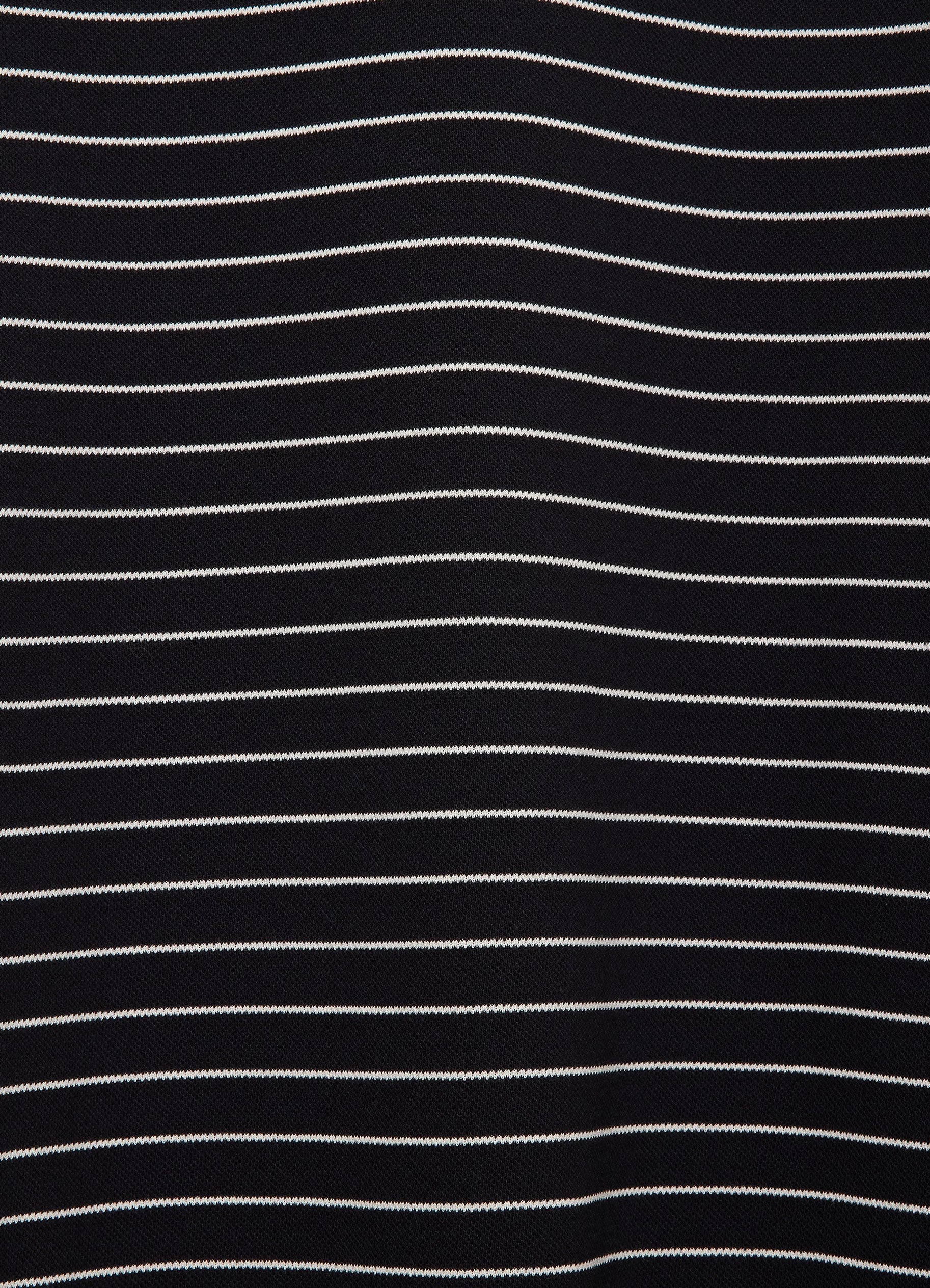 ONE BUTTON POLO S/S TEE -40//1 ORGANIC COTTON HIGH TWISTED PIQUE-