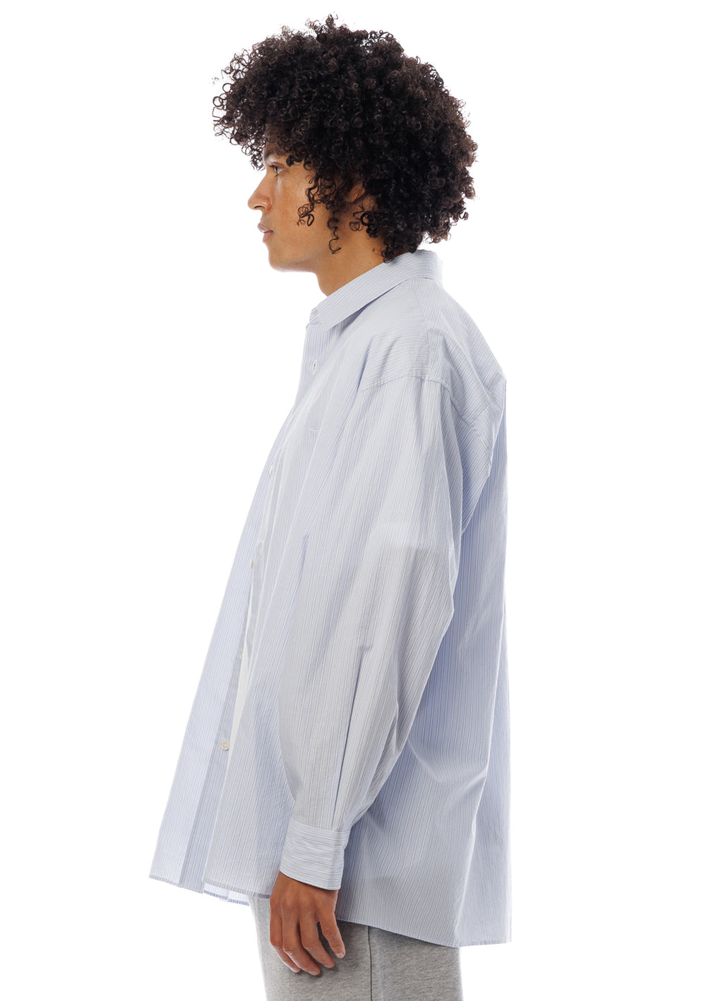 Gentle Resort Oversized Stripe Shirt