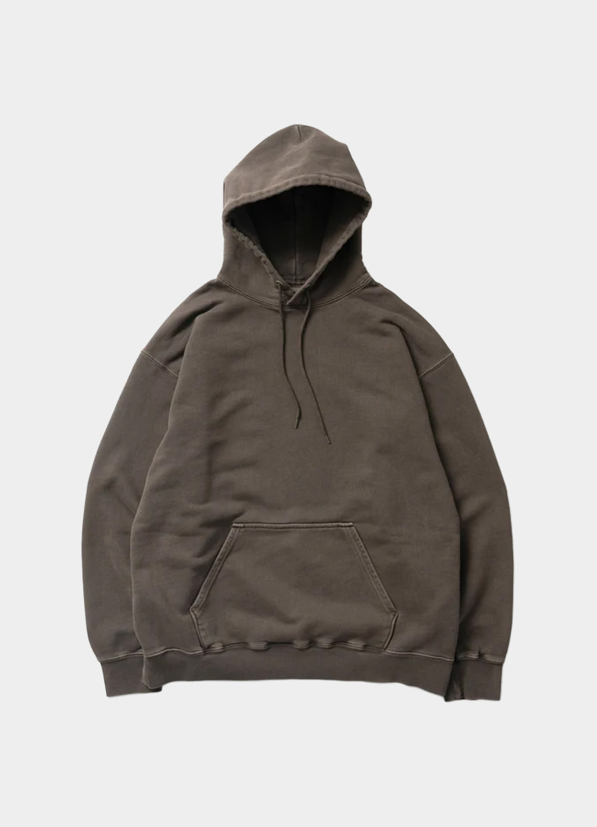 Heavy Hooded Pigment Dye Sweatshirt
