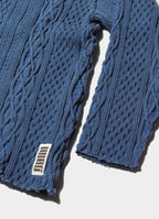 [50%OFF]CABLE LONG SLEEVE [ILL241-13P]