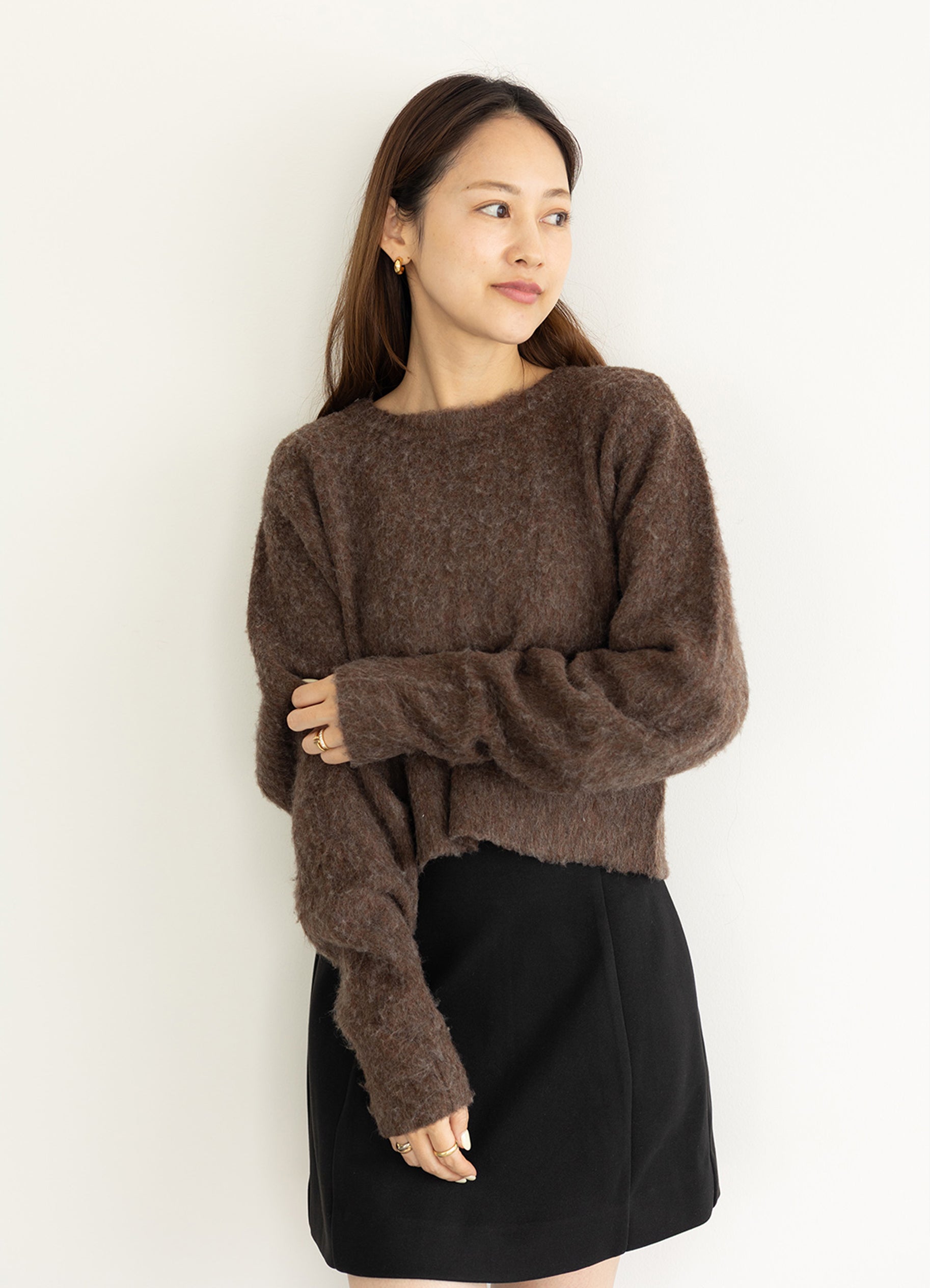 (WOMEN) 2wayソフトニットカーディガン [A313700]