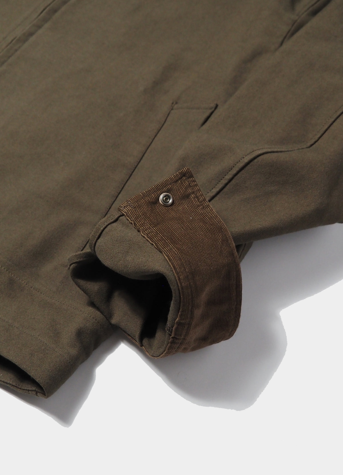 JENS SHORT BLOUSON "moleskin" [26FW-17091MS]