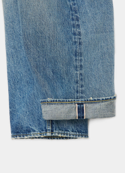 COCOON FIT JEANS -ORGANIC COTTON 13.5oz SELVEDGE DENIM- [M25A04PT01C]