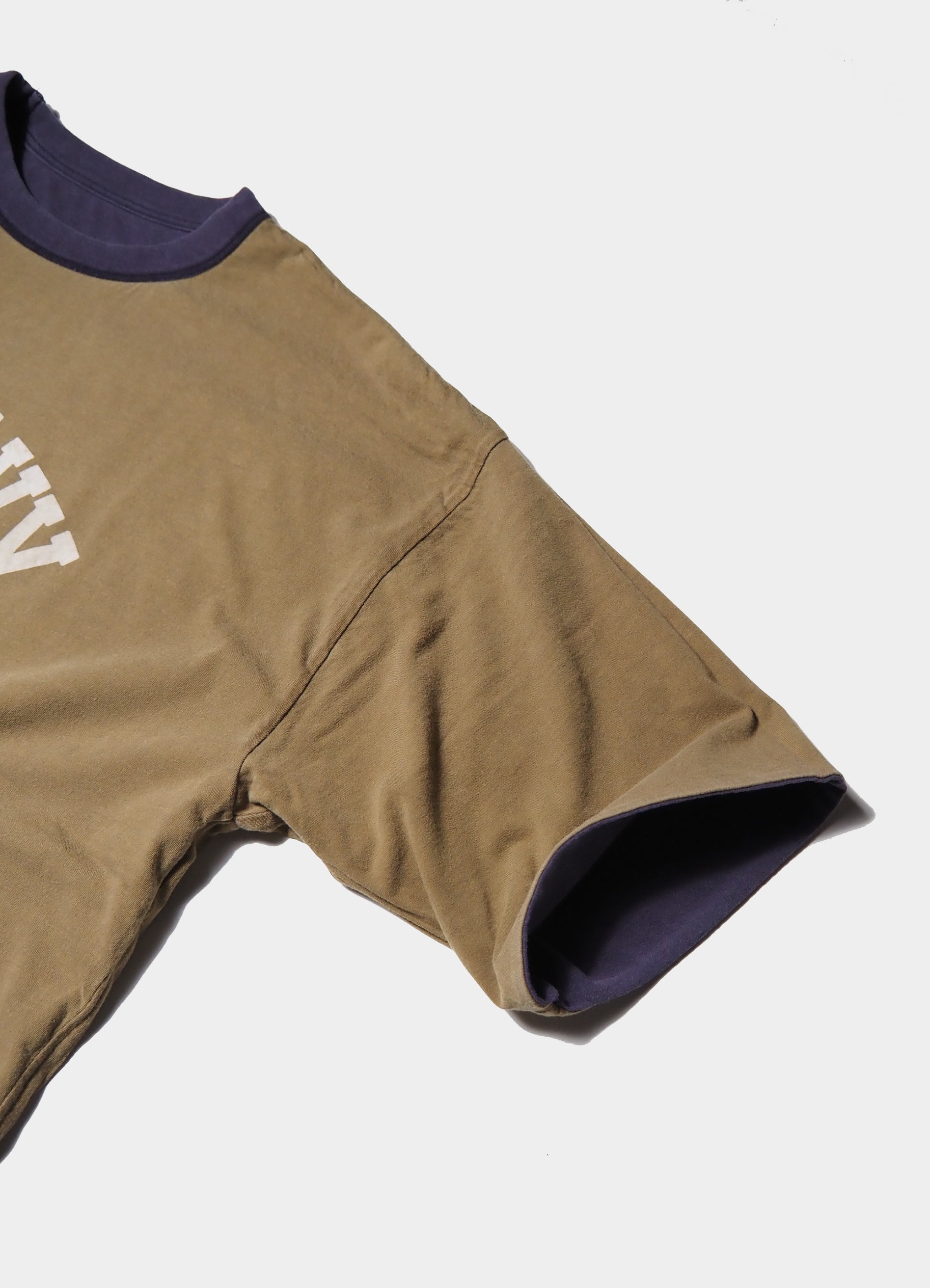 SP加工 40/-天竺 リバーシブルT(NAVY) <SALE>