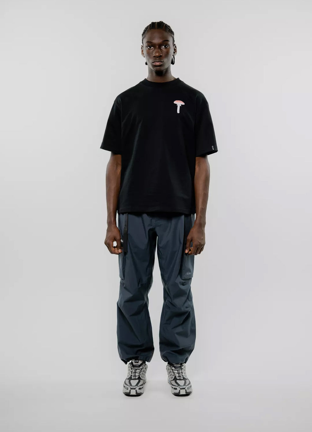 Rill Spore Print Short Sleeve T-shirt [40137]<SALE>