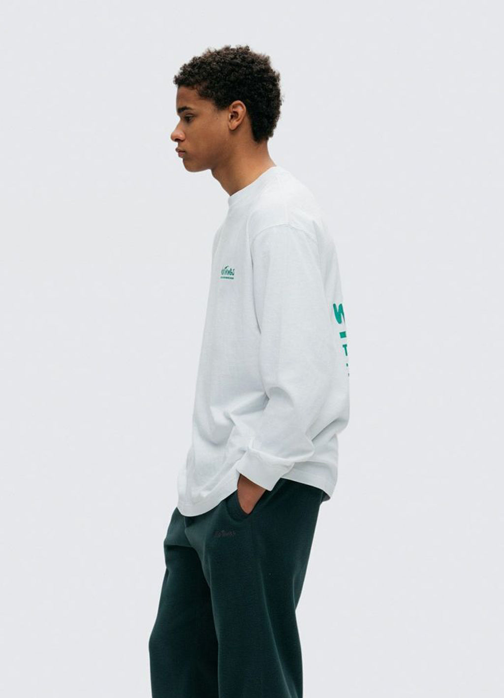 MOUNTAIN L/S TEE [WT242-30]<SALE>