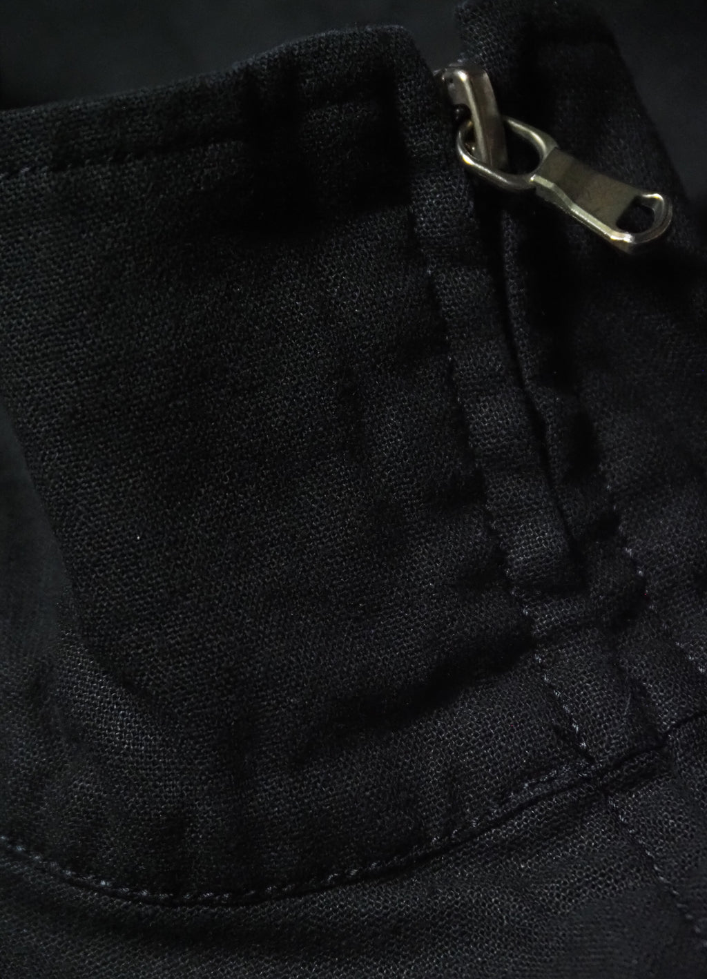 ALBERT ZIP SHIRCKET "SOLID"  [24SP-16022SD]<SALE>