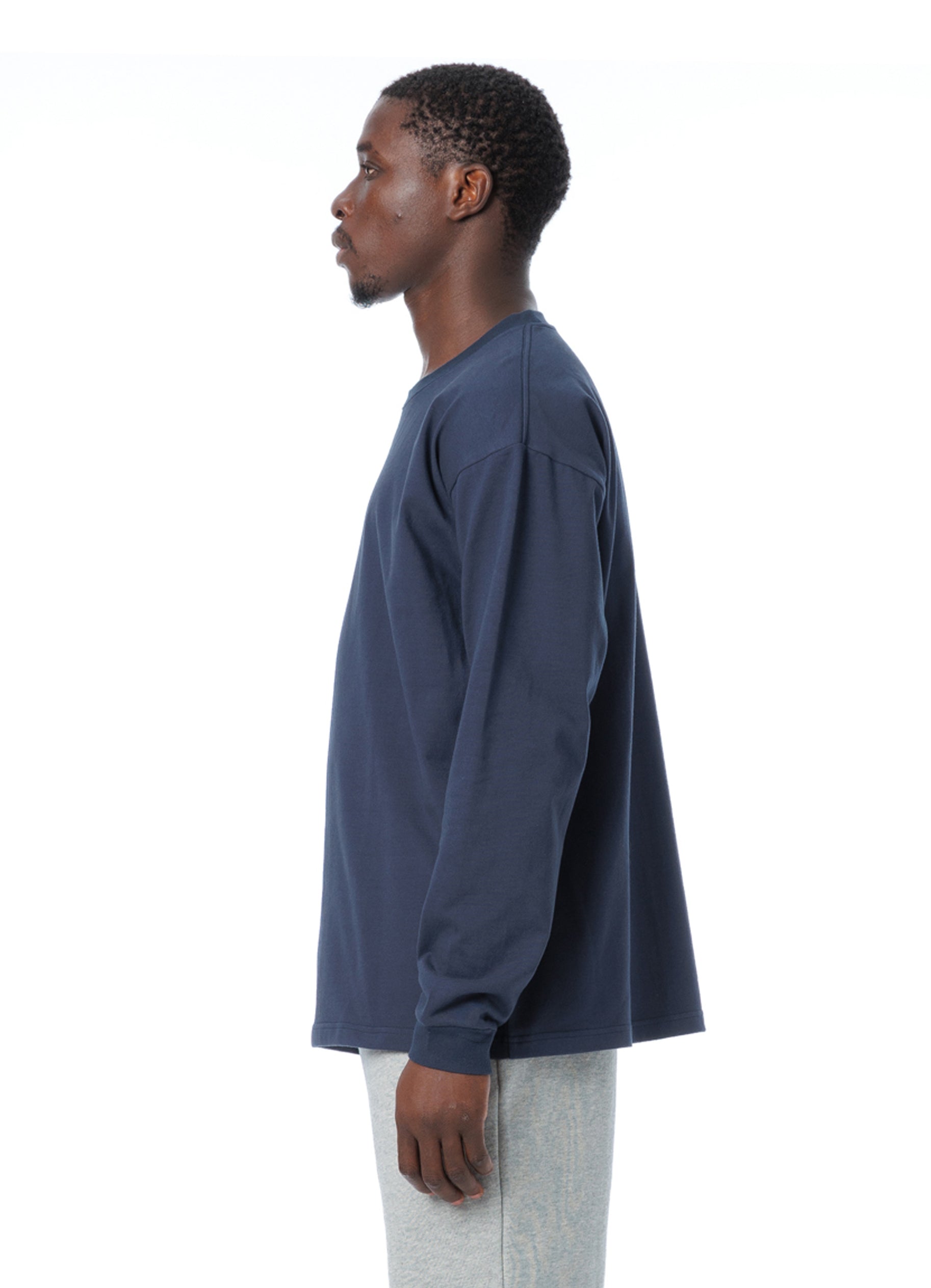 Heavy Crewneck Long Sleeve T-Shirt [KN-LS-01]