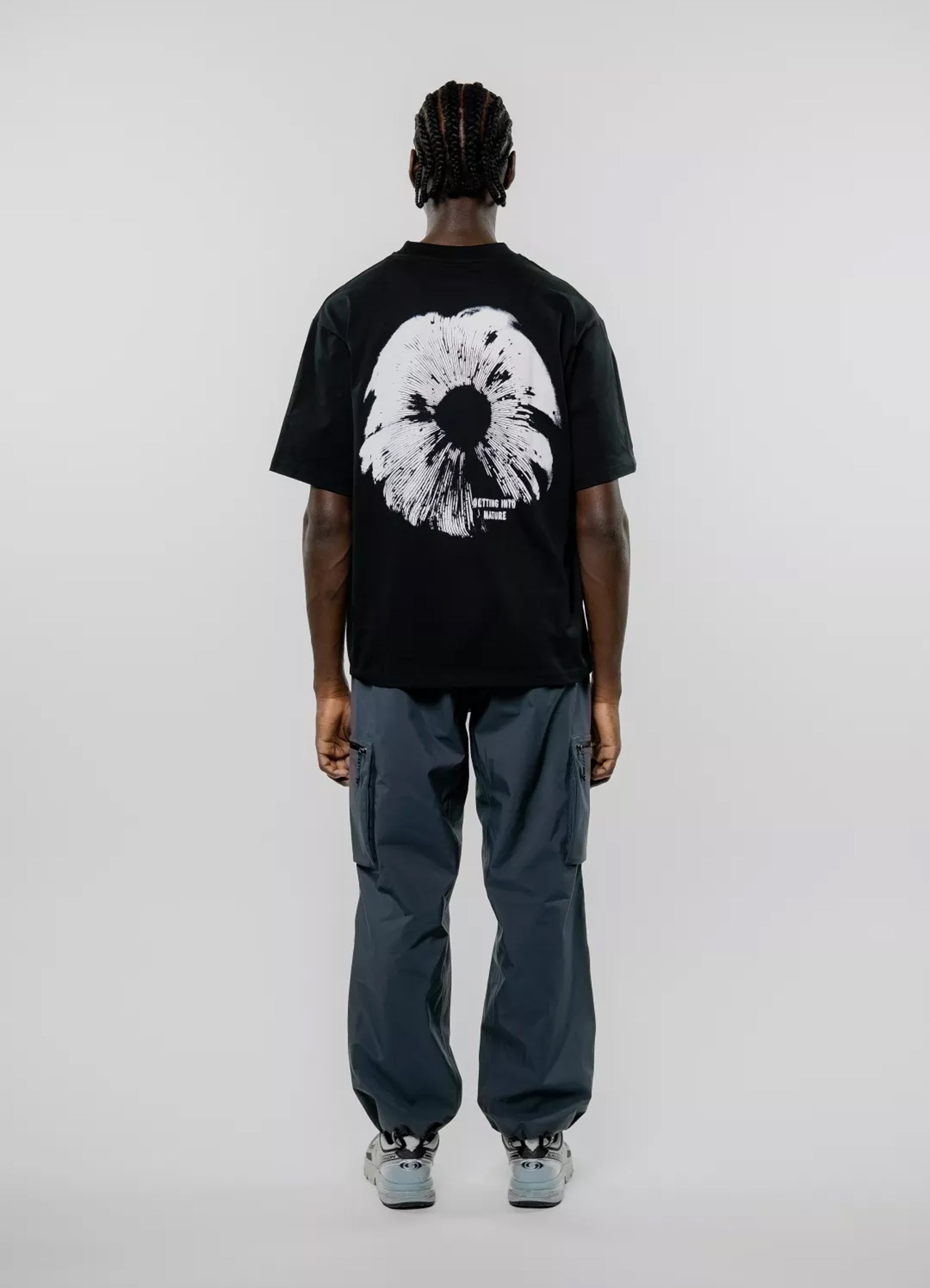 Rill Spore Print Short Sleeve T-shirt [40137]<SALE>