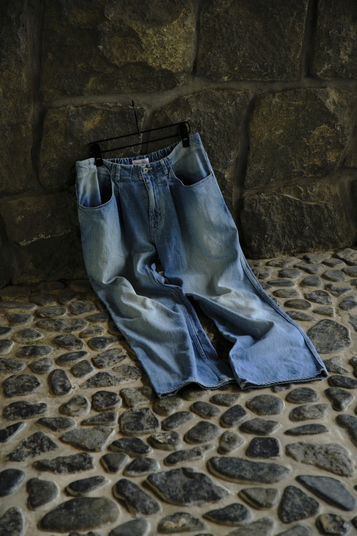 cavezarosso カベサロッソ Cindy'sデニムストレートパンツ CAVEZA ROSSO - 【25AW】Cindy's denim straight pants