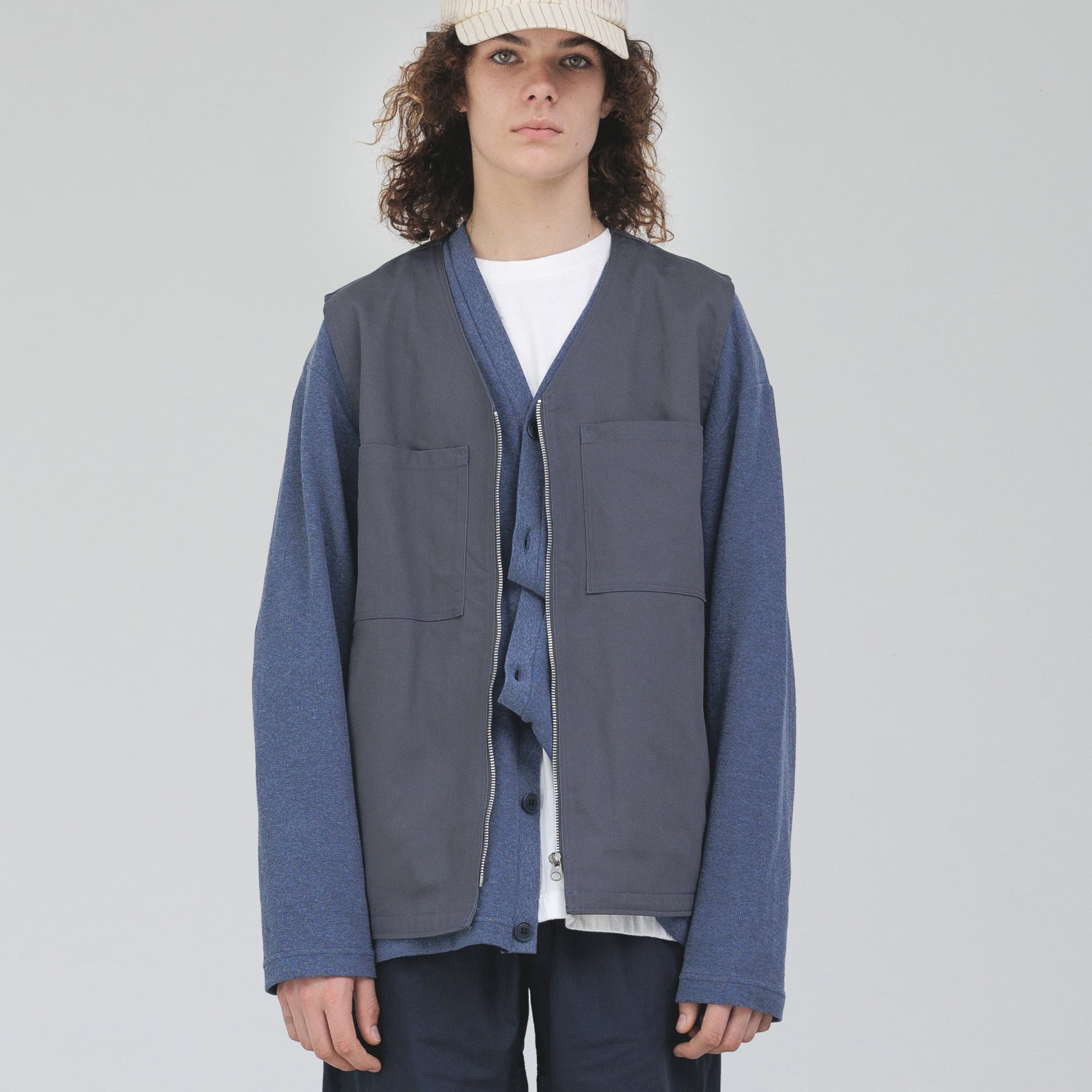 Cotton Knit Cardigan [SPR23-01-K]<SALE>