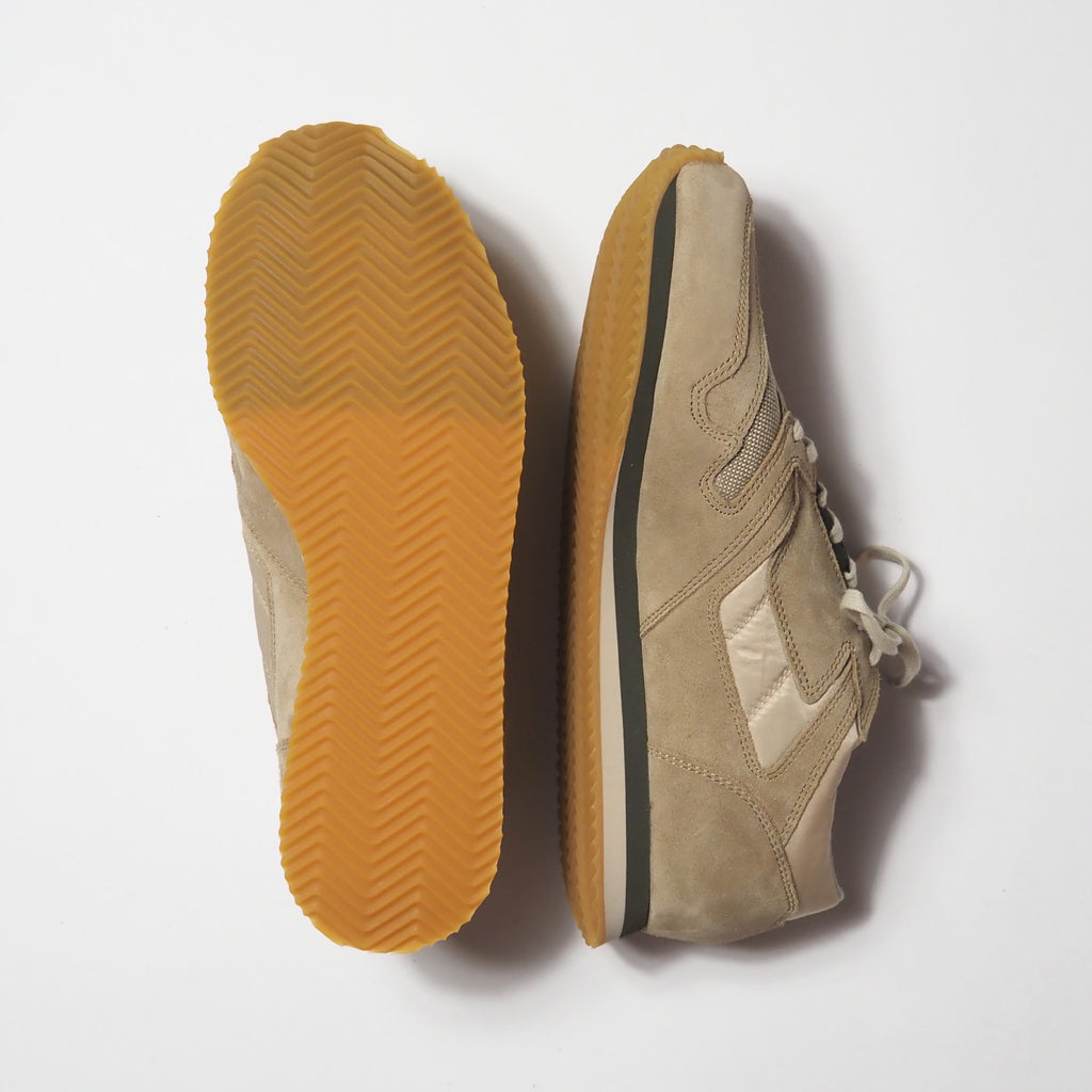 1800FS  BRITISH MIRITARY TRAINER -BEIGE/BEIGE<SALE>