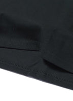 LAYERED TEE -13.5/- ORGANIC COTTON KNIT/ 100％ ORGANIC COTTON- <SALE>