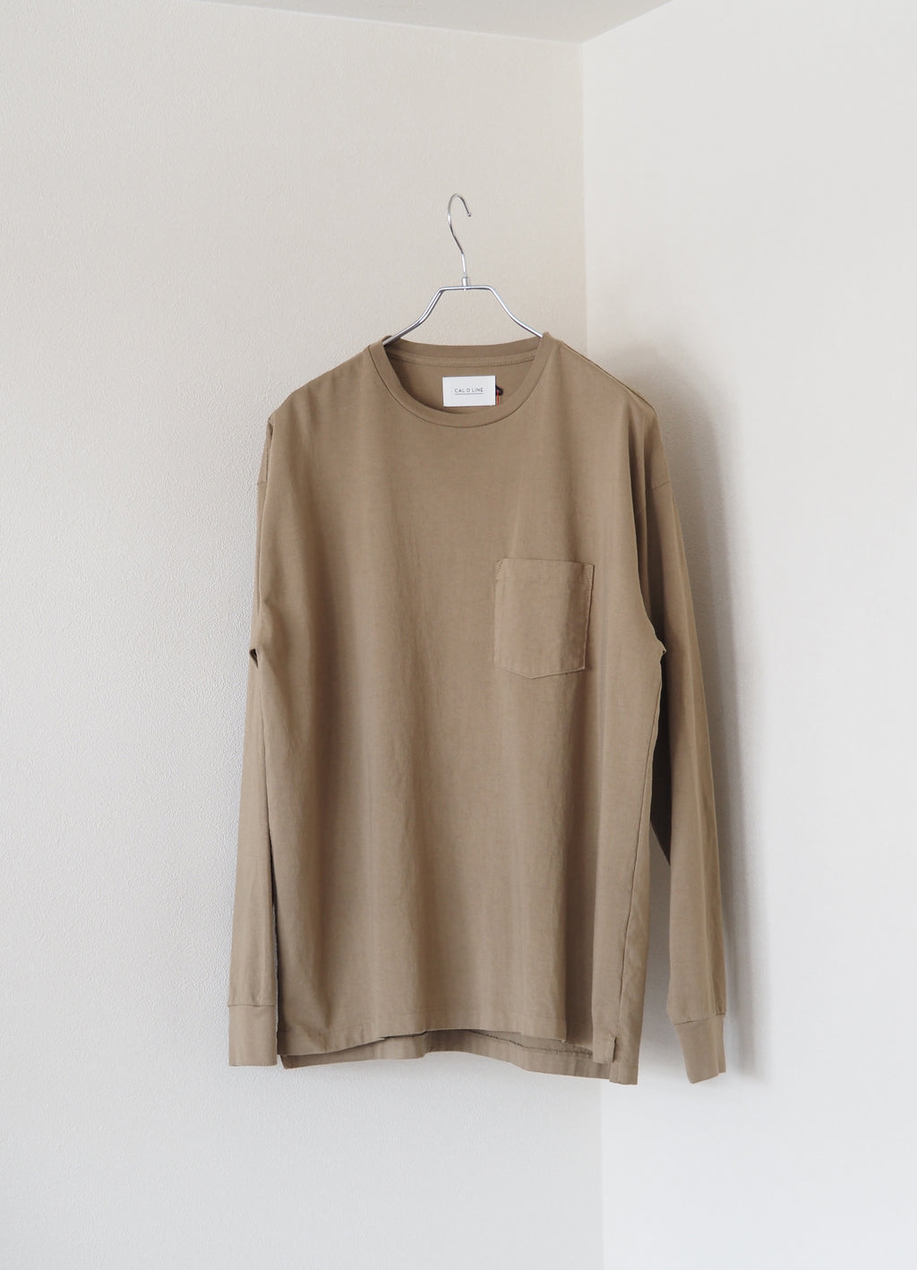 SOLID COLOR L/S TEE [CL231-063]<SALE>