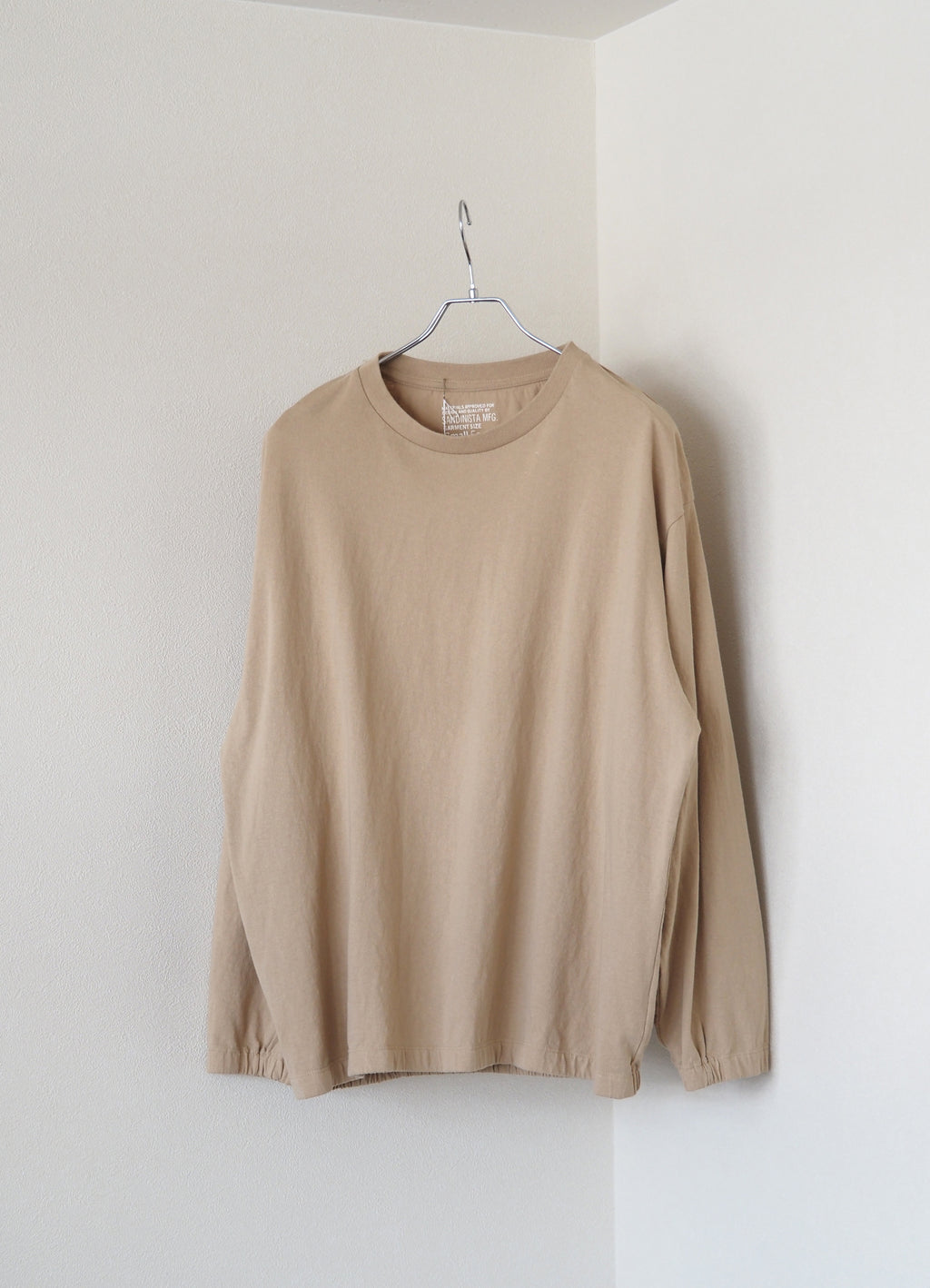 Elastic Hem L-S Tee [SPR23-08-TP<SALE>