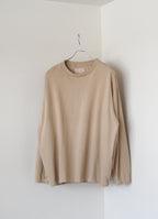 Elastic Hem L-S Tee [SPR23-08-TP<SALE>
