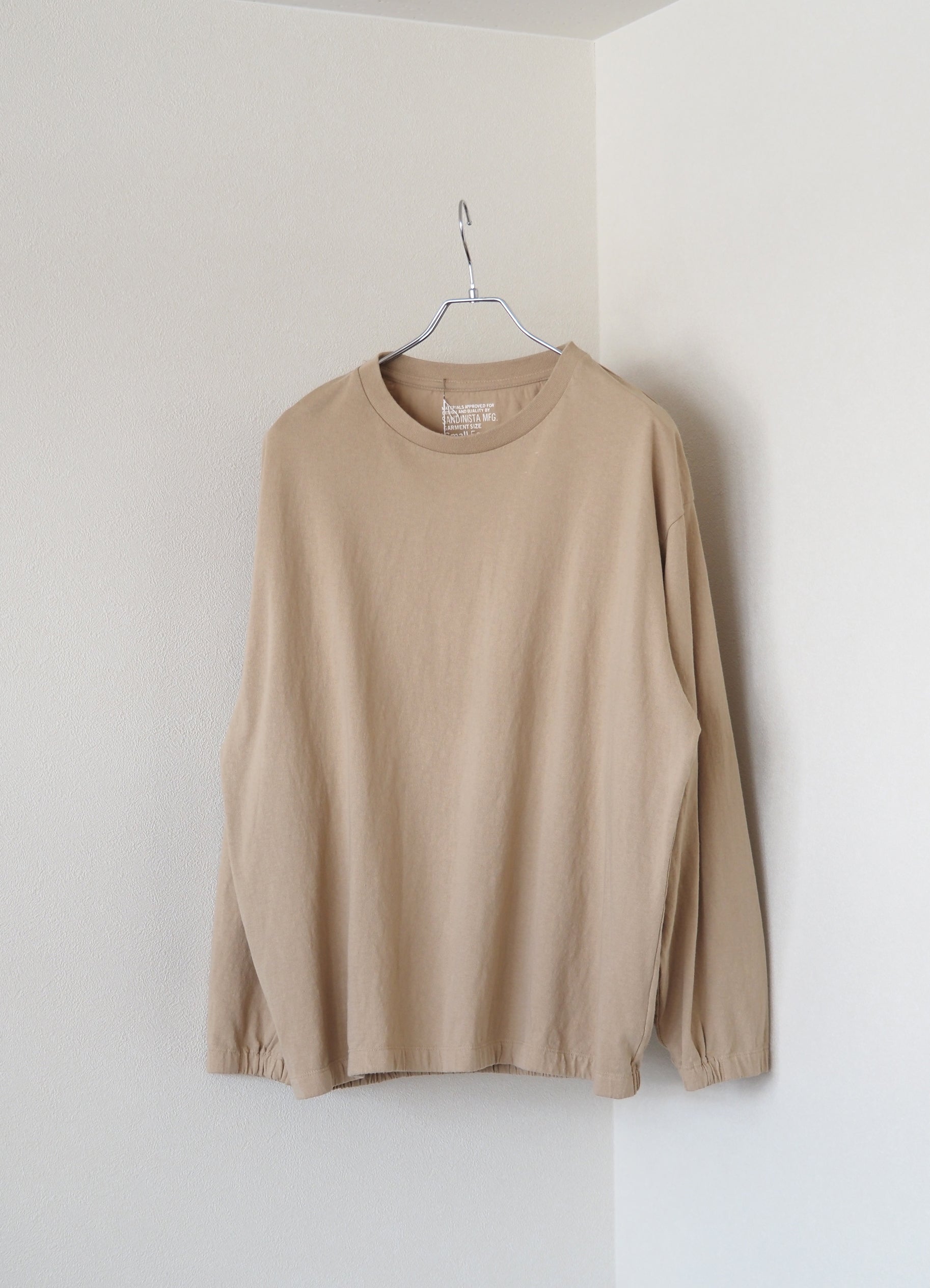 Elastic Hem L-S Tee [SPR23-08-TP<SALE>