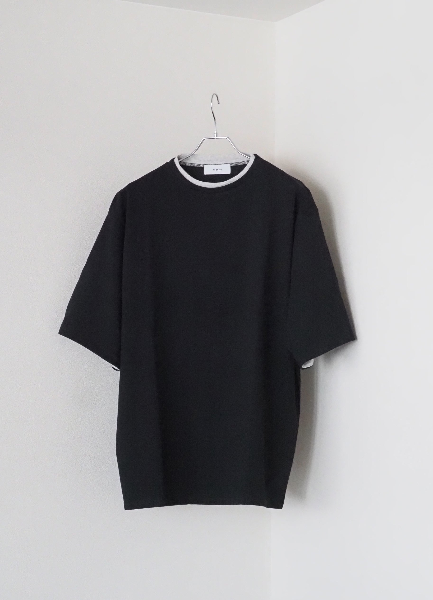 marka(マーカ) / LAYERED TEE -13.5/- ORGANIC COTTON KNIT