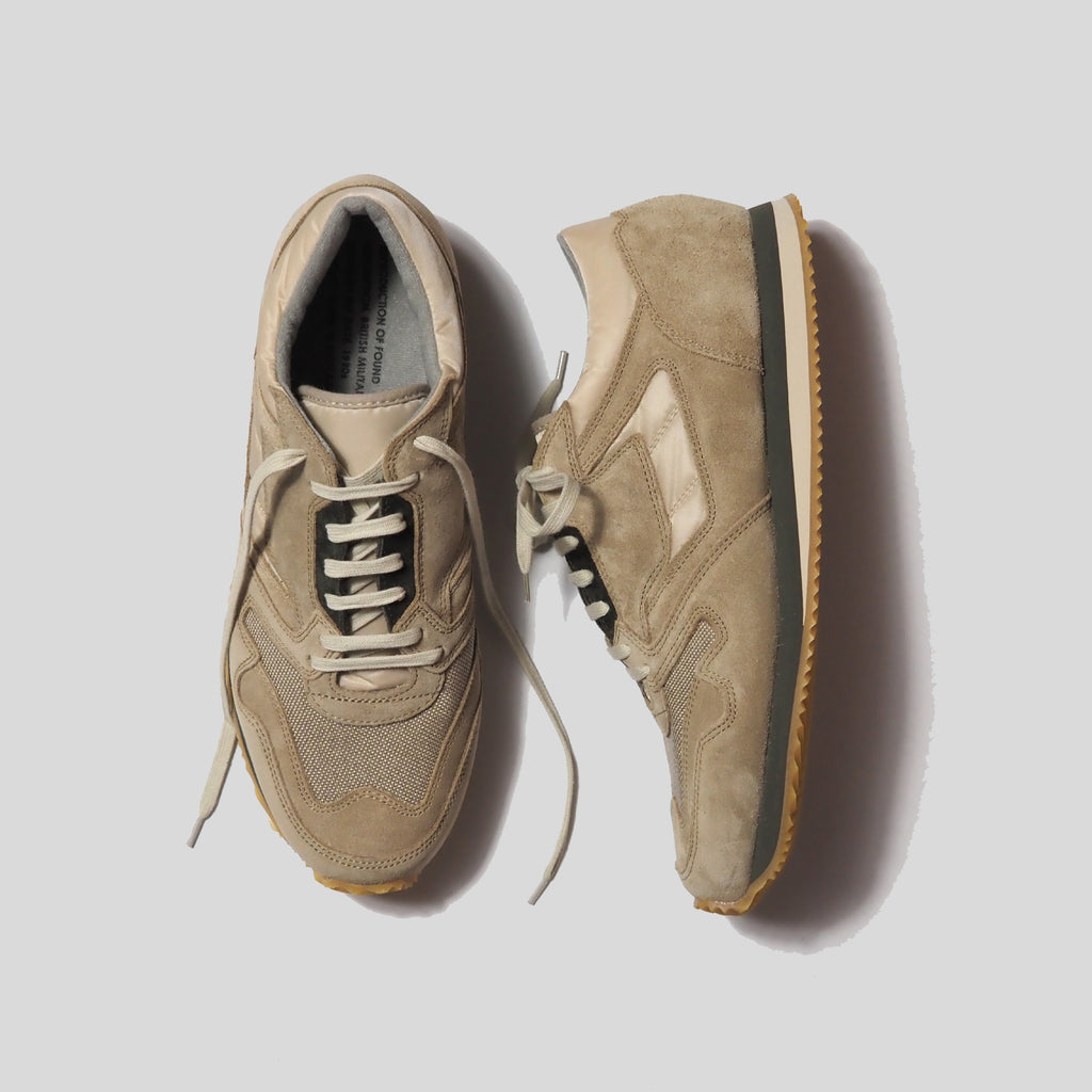 1800FS  BRITISH MIRITARY TRAINER -BEIGE/BEIGE<SALE>