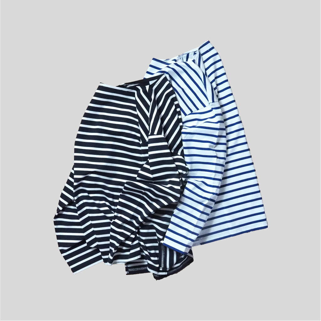 Long Sleeve Boat Neck T-Shirts [BN01016]<SALE>