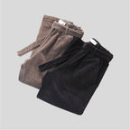 《size:2 only》DEVIN CORD BELTED TROUSERS