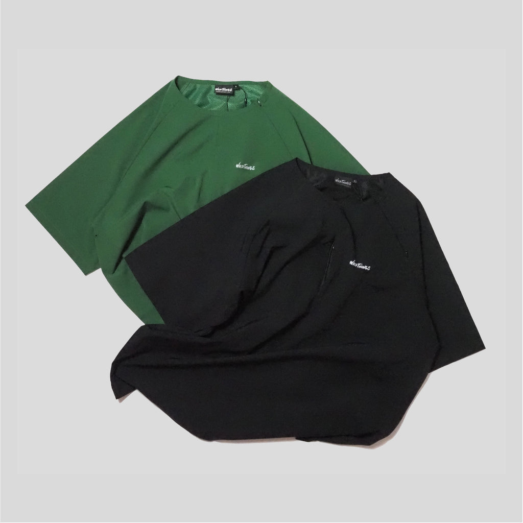 ELASTIC NYLON BASE CREW [WT23024AD]<SALE>