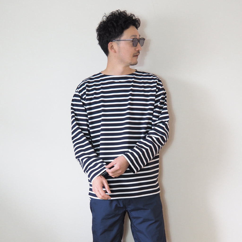 Long Sleeve Boat Neck T-Shirts [BN01016]<SALE>