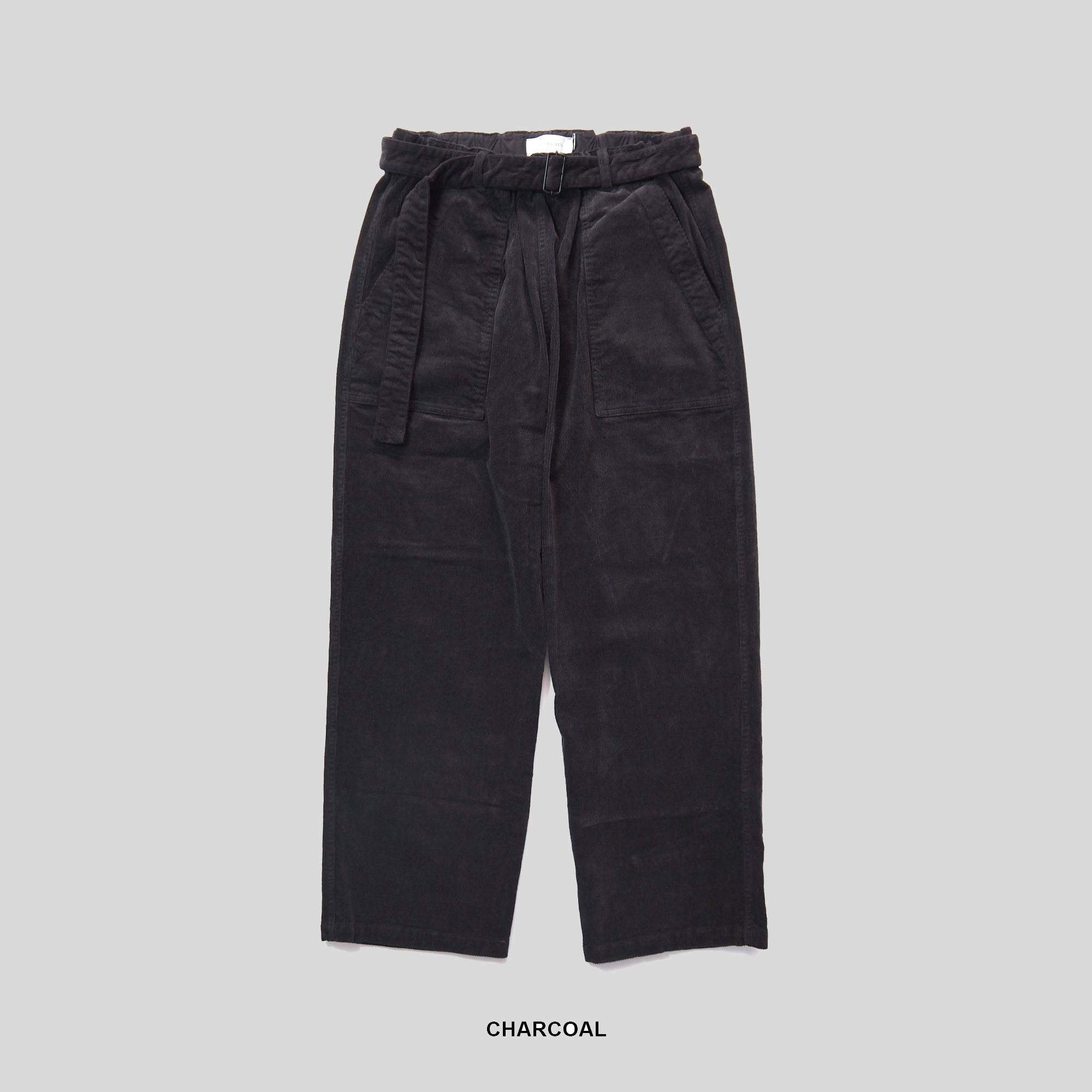 DEVIN CORD BELTED TROUSERS