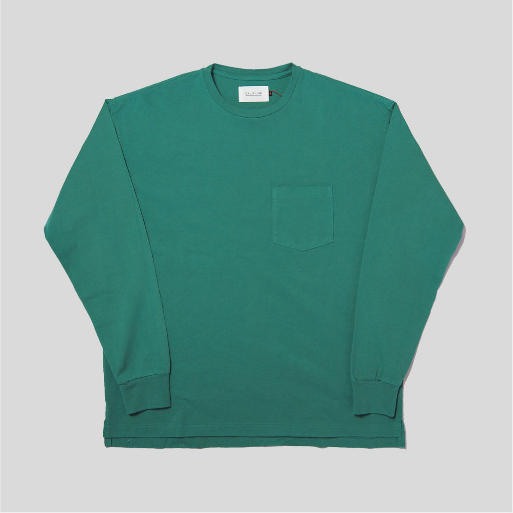 SOLID COLOR L/S TEE [CL231-063]<SALE>