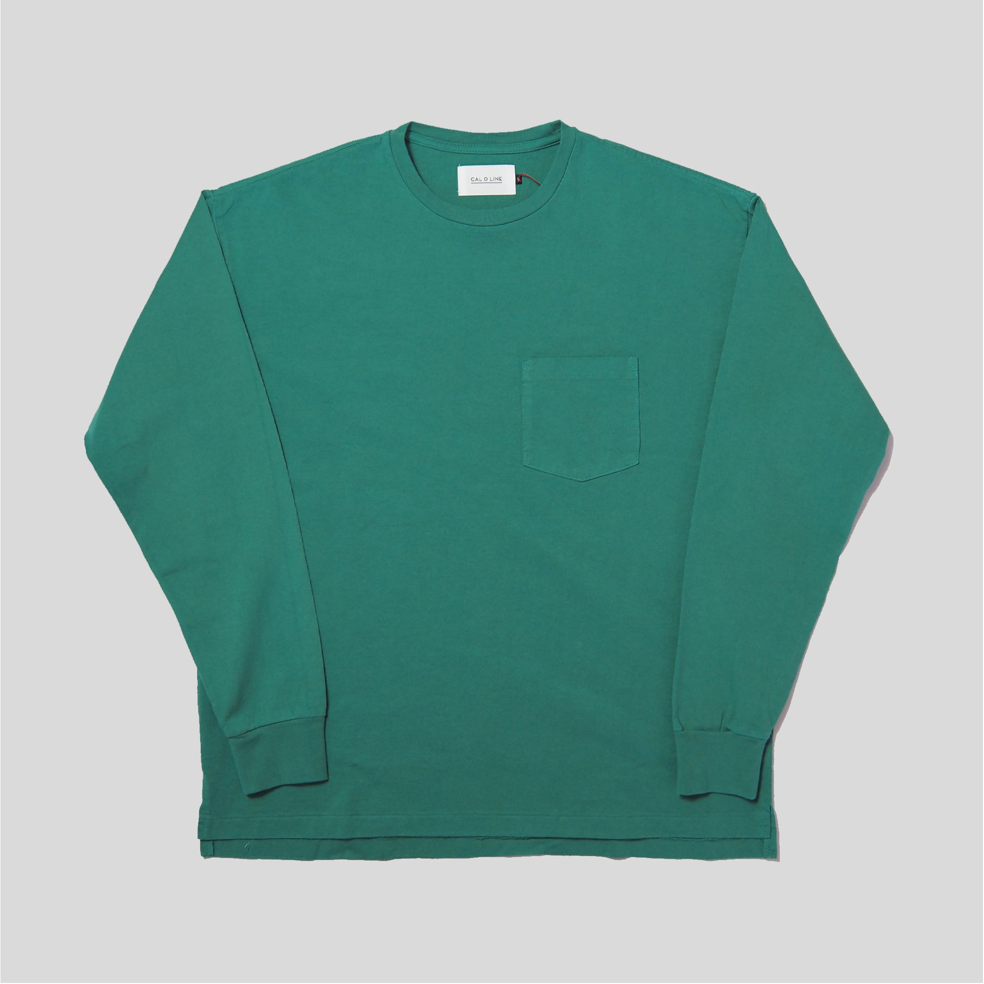 SOLID COLOR L/S TEE [CL231-063]<SALE>