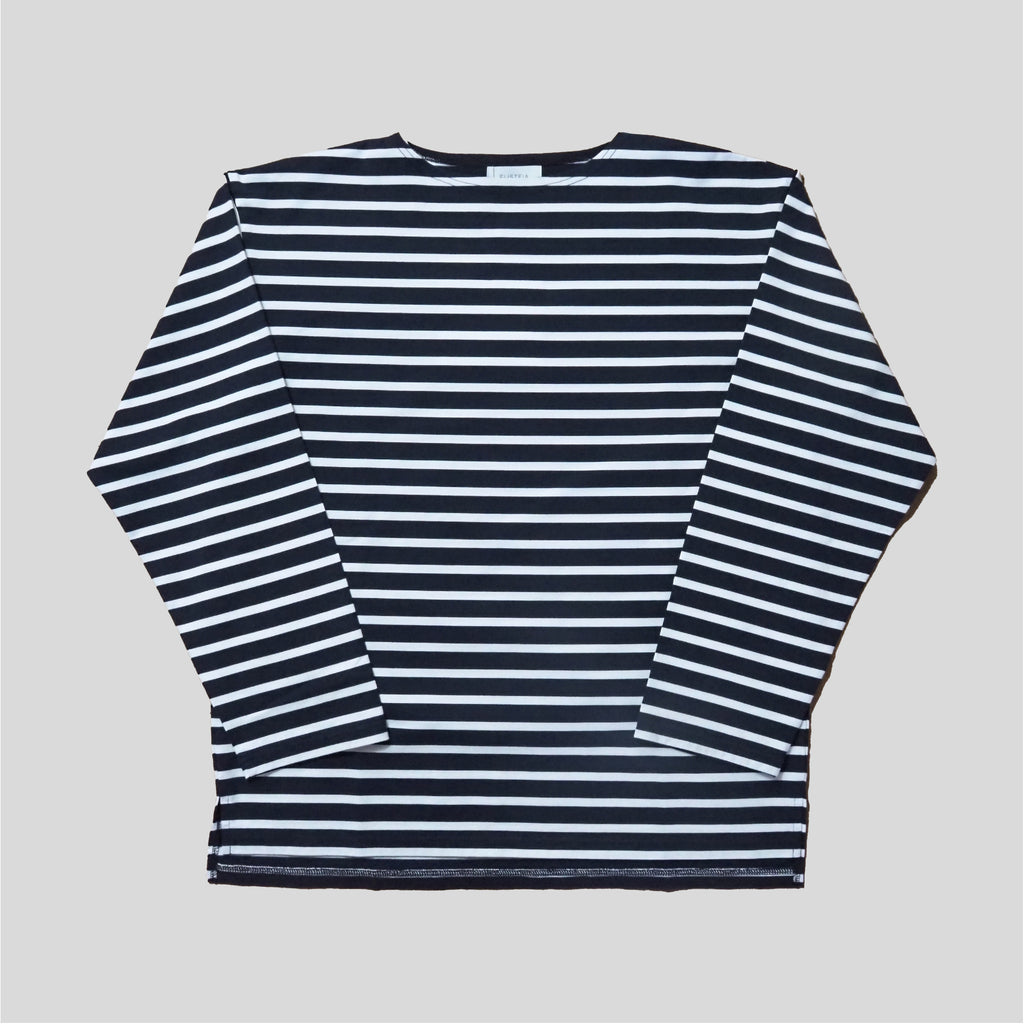 Long Sleeve Boat Neck T-Shirts [BN01016]<SALE>