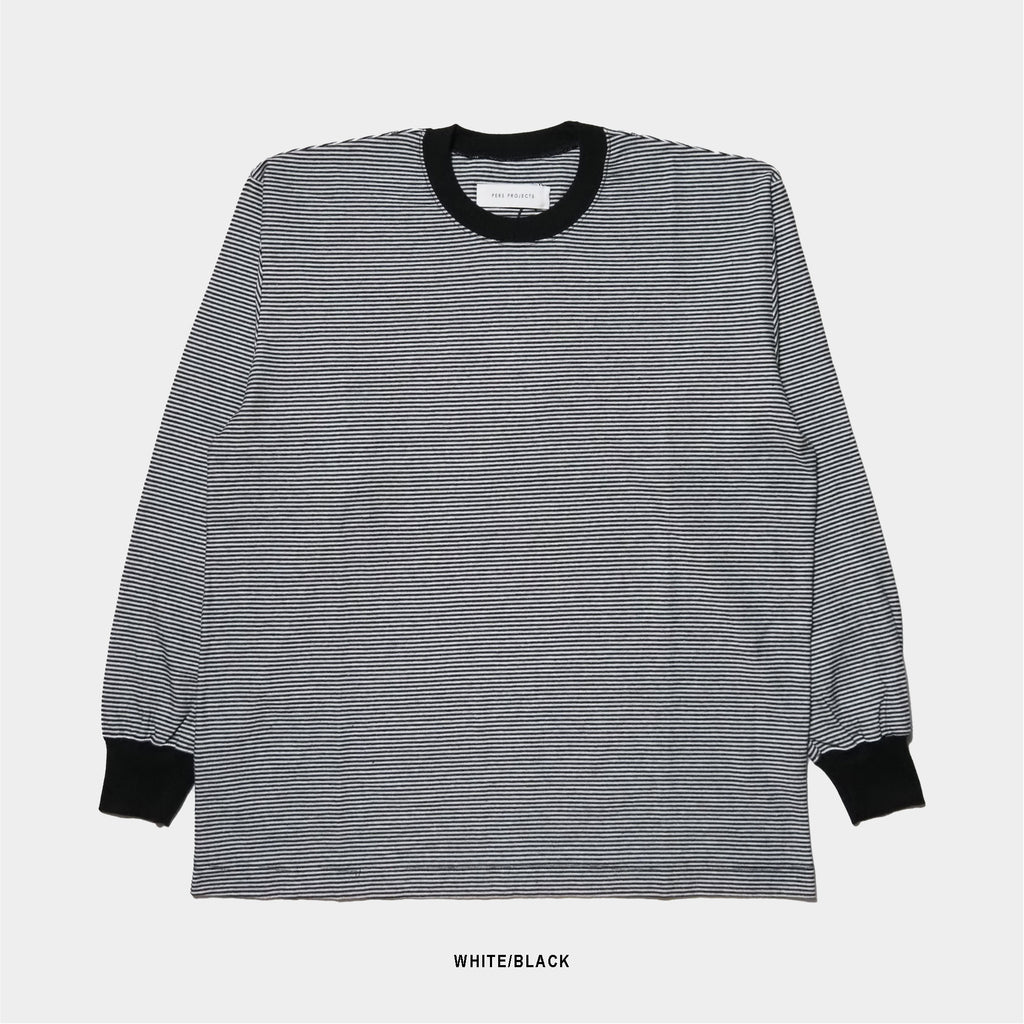 VICTOR L/S BORDER TEE [23SP-14121]<SALE>