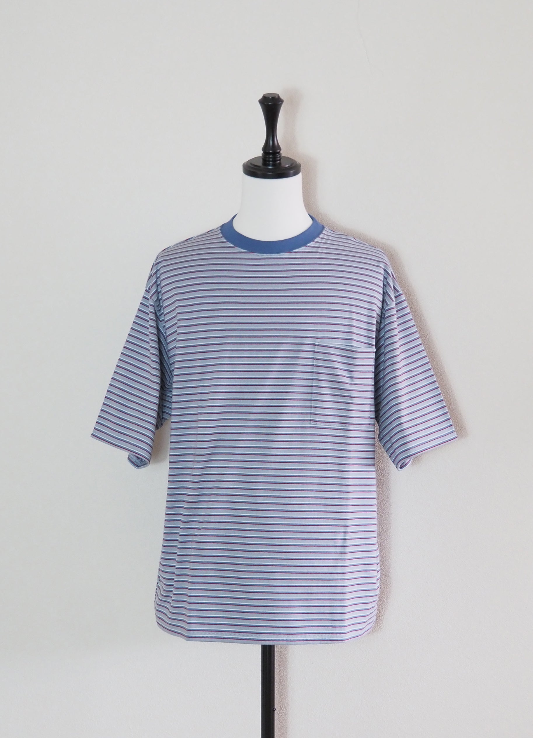 marka(マーカ) / BORDER TEE S/S -30/2 ORGANIC COTTON KNIT