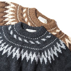 《size:M only》ノルディック柄 アルパカニット [RN23313089]