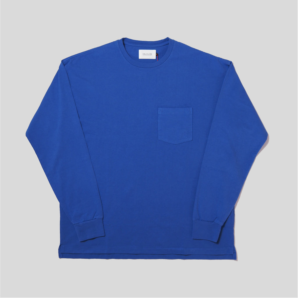 SOLID COLOR L/S TEE [CL231-063]<SALE>