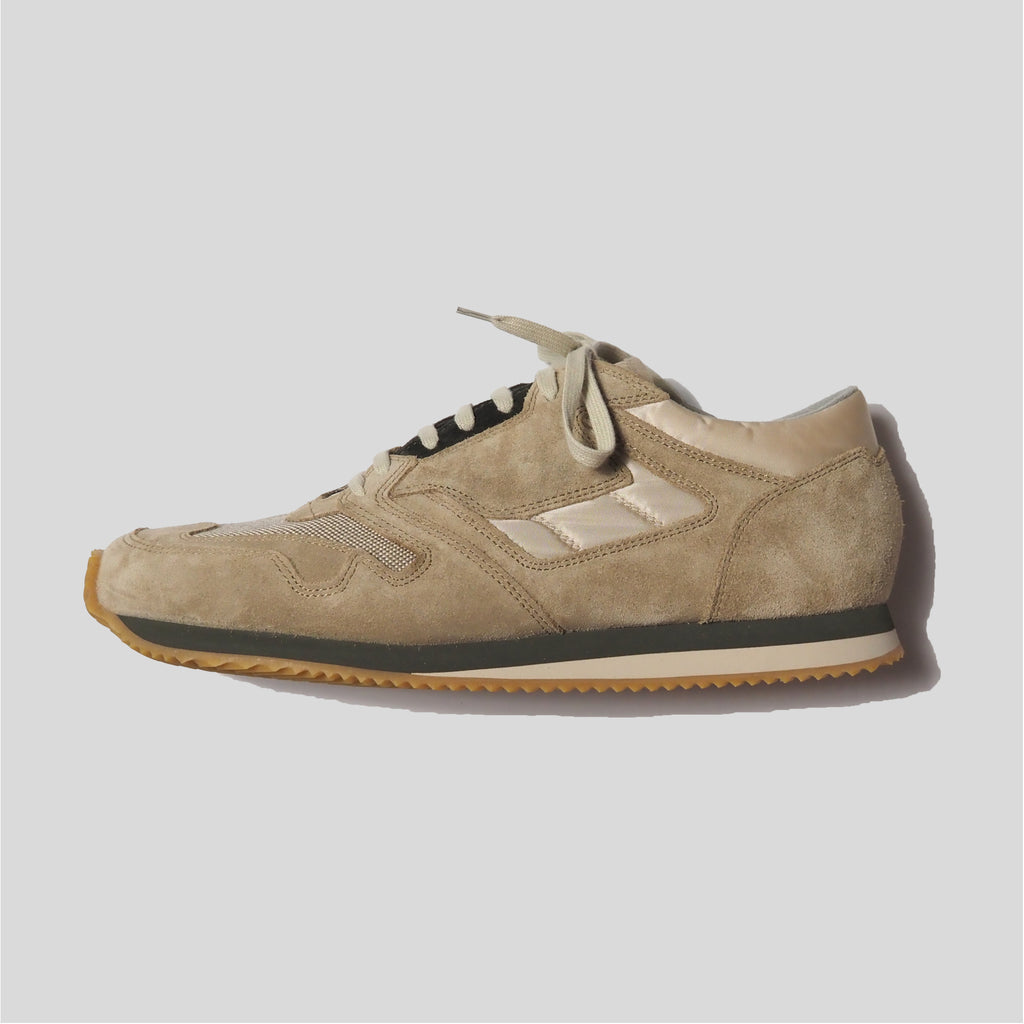 1800FS  BRITISH MIRITARY TRAINER -BEIGE/BEIGE<SALE>