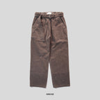 《size:2 only》DEVIN CORD BELTED TROUSERS