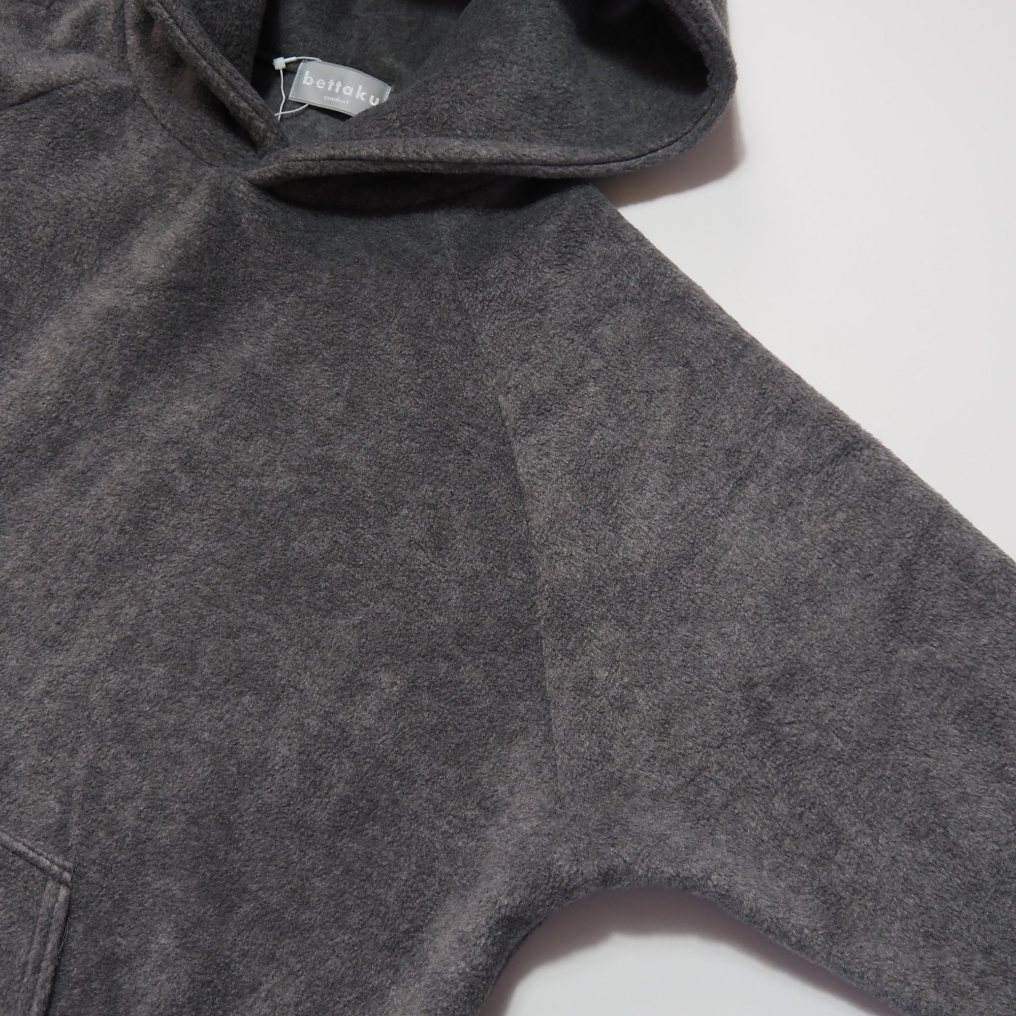 [40%OFF]Melton Fleece Hoodie [BET-K19001-222]